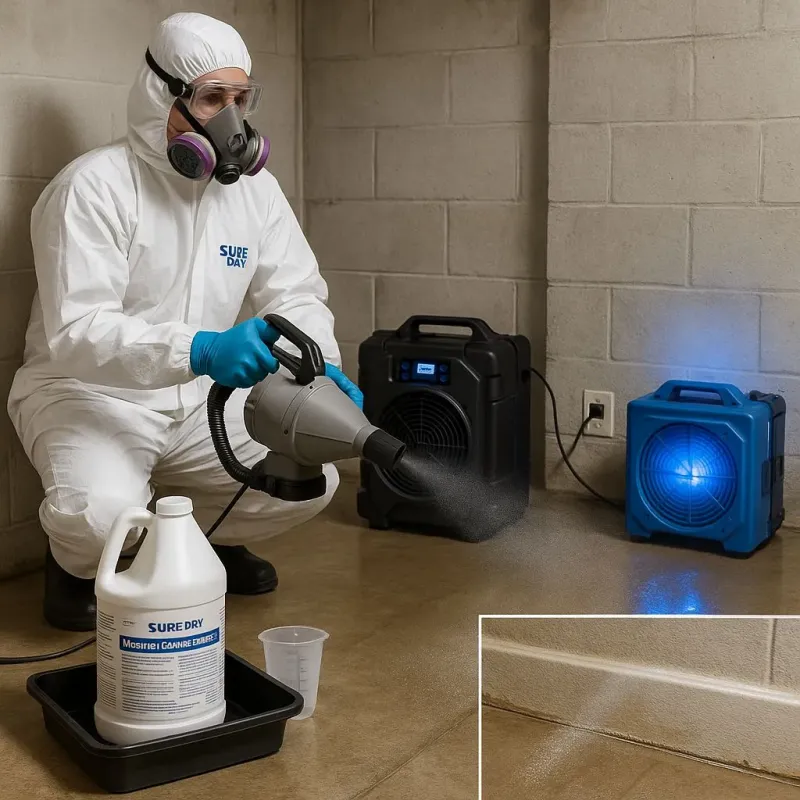 Sanitization and Odor Removal process in Montgomery County, IL