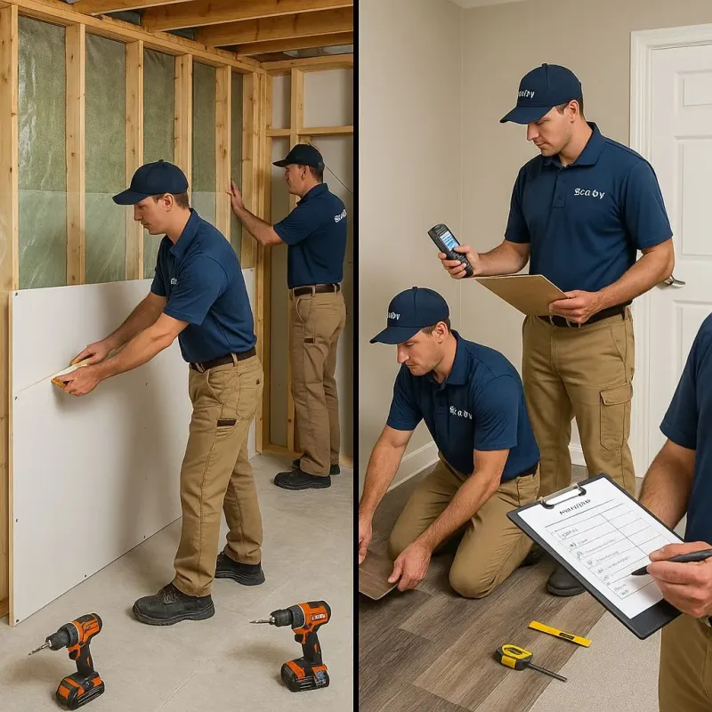 Repairs and Reconstruction process in Montgomery County, IL